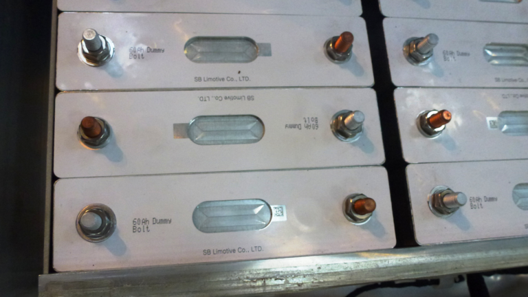 Battery cells in an electric vehicle pack