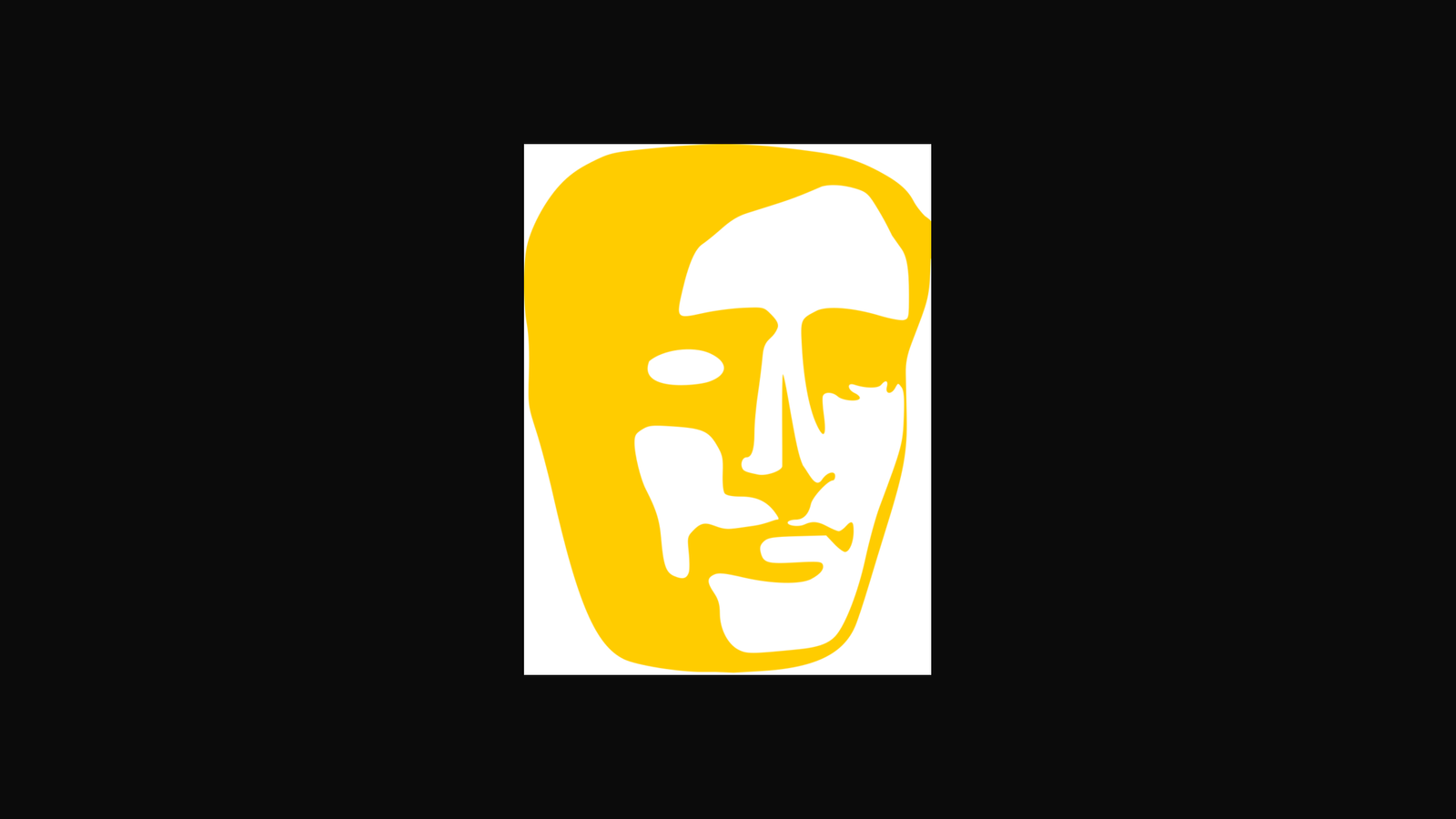 BAFTA award icon silhouette