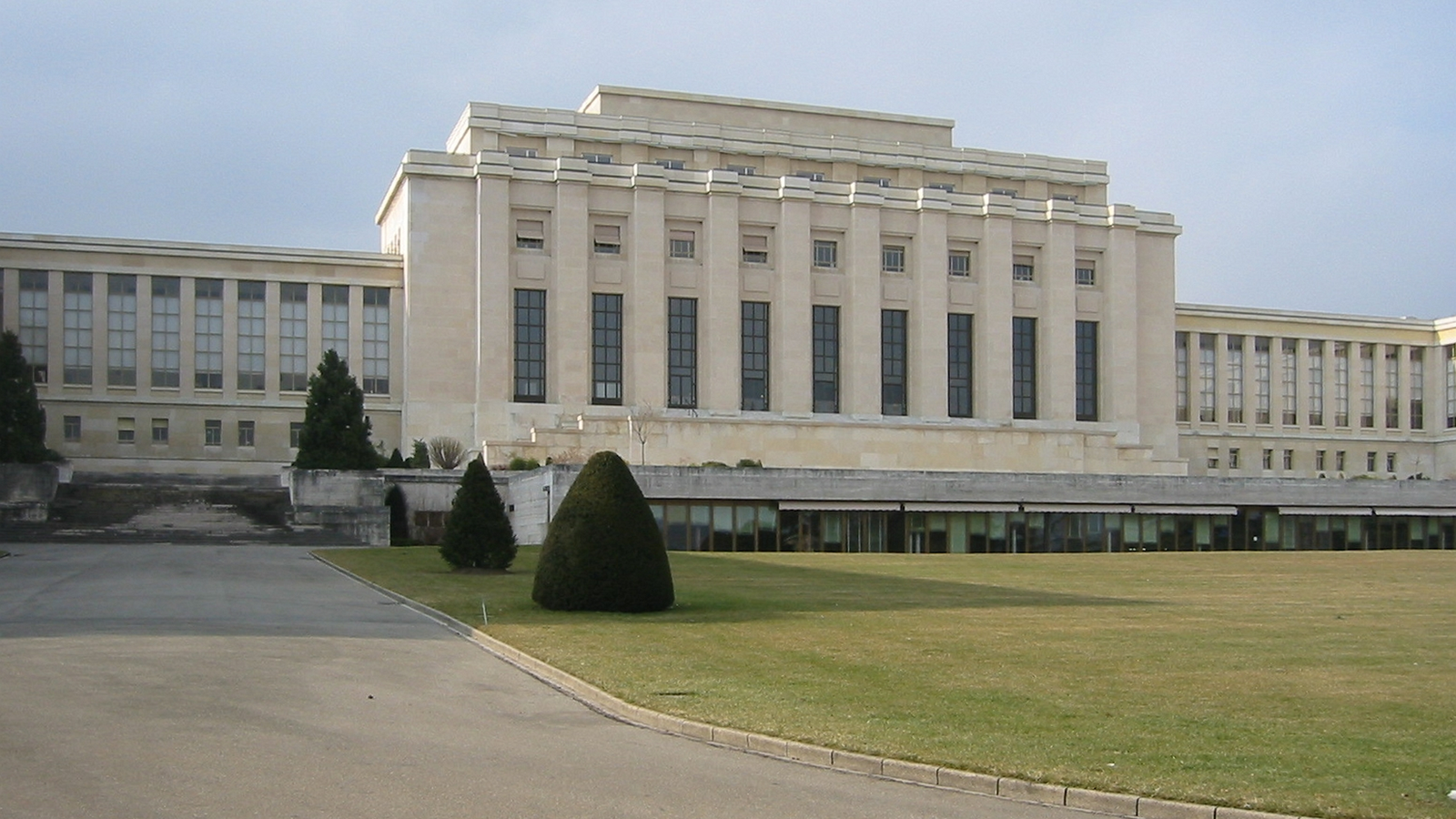 Palace of Nations in Geneva