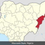 Adamawa State, Nigeria map