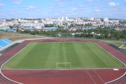 Belgorod city center skyline