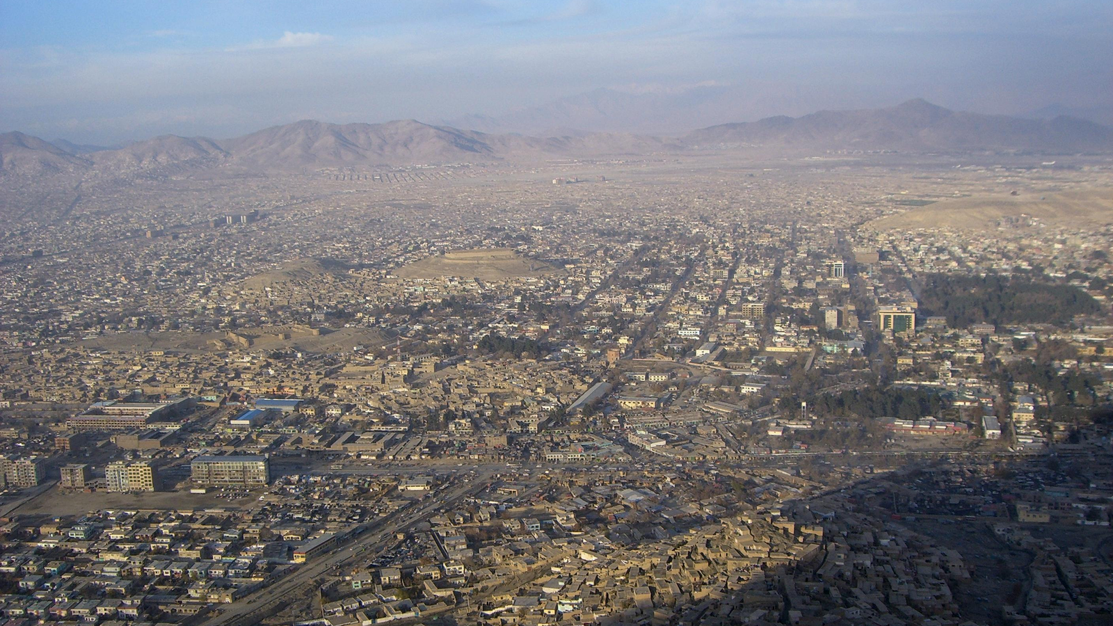 View of Kabul from TV Hill