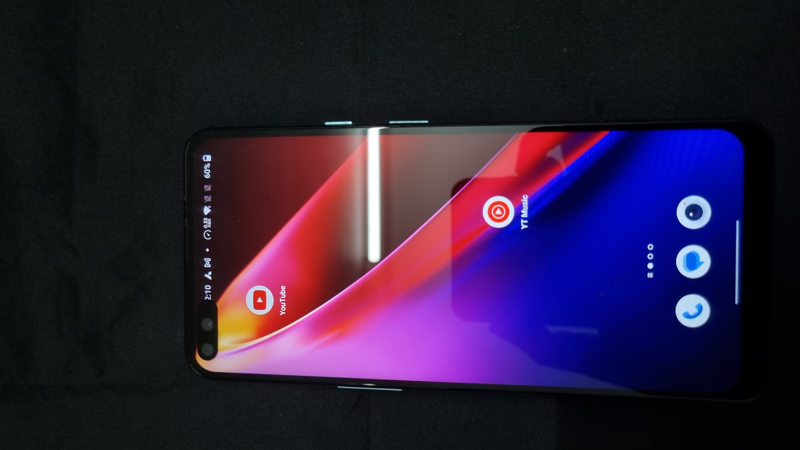 Smartphone home screen with app icons