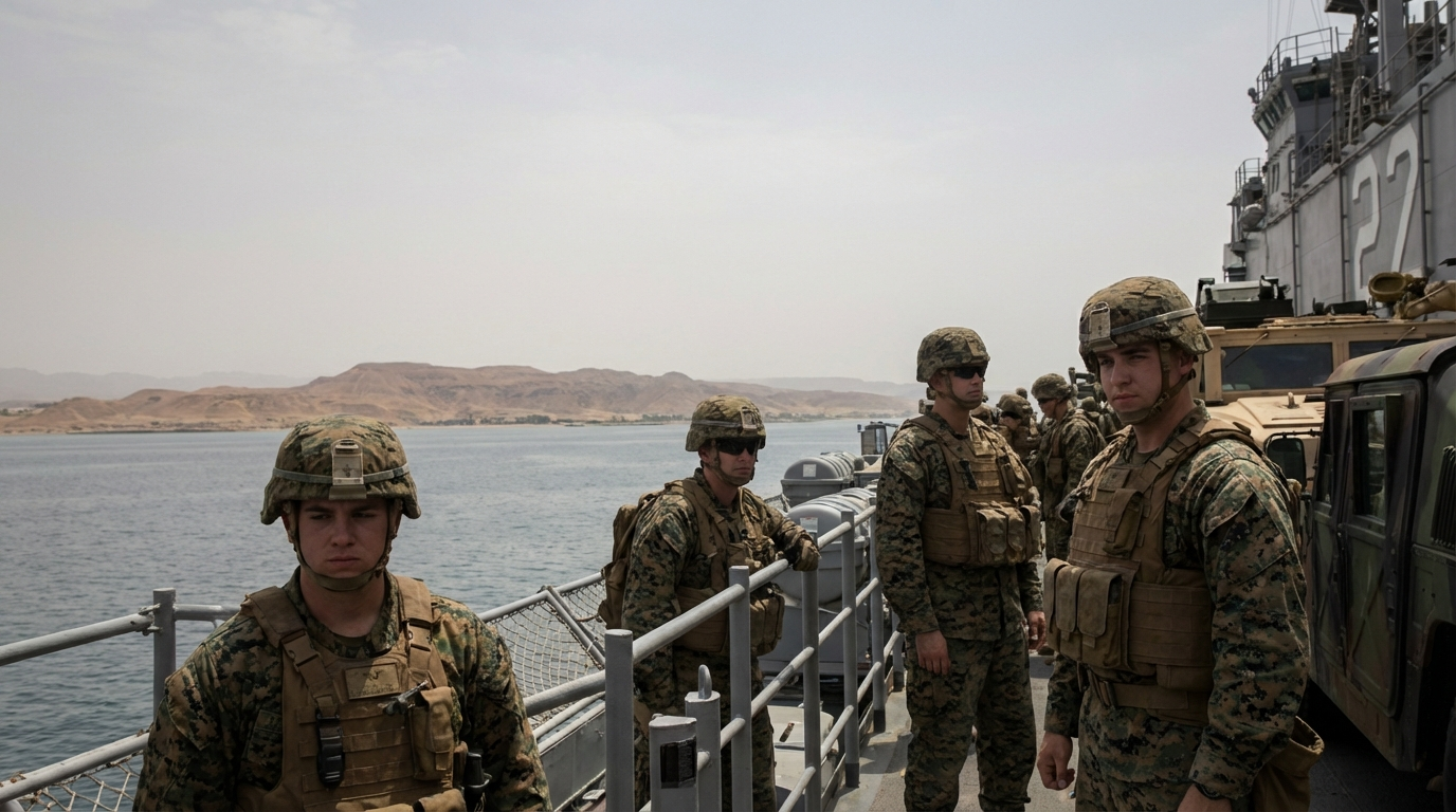 U.S. Troops Arrive Amid Iran Operation Plans
