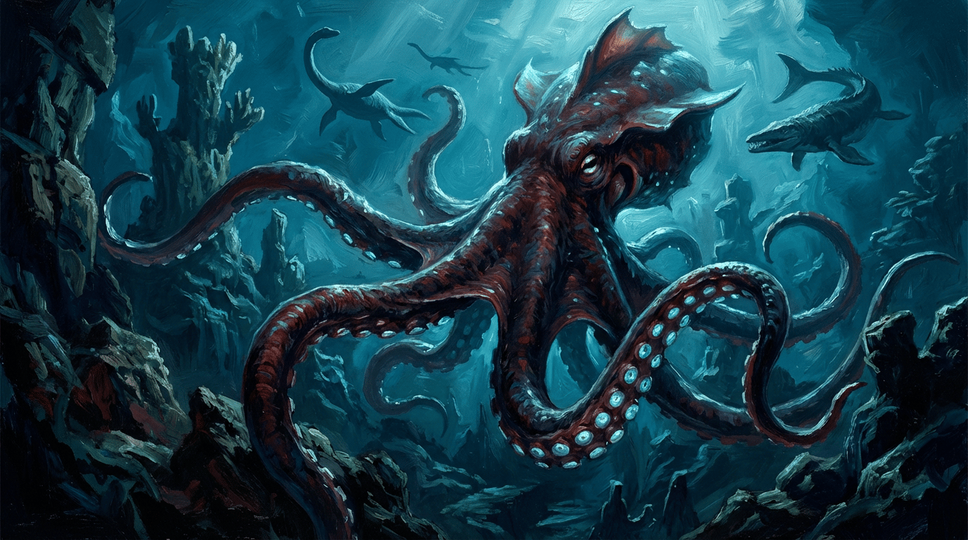 Giant Octopuses Ruled Cretaceous Oceans